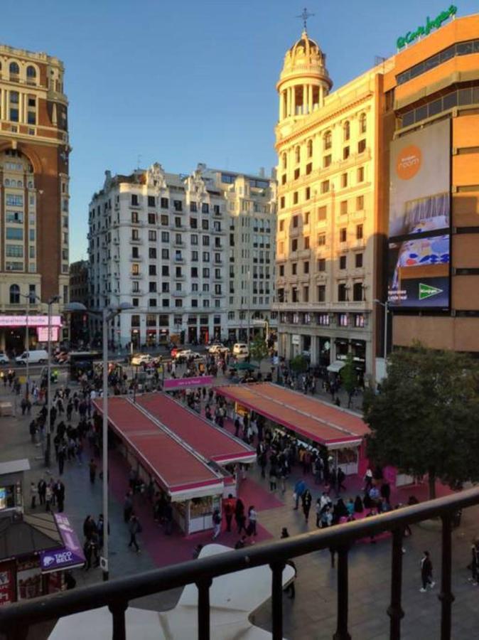 Apartament Apartamento Callao Madryt Zewnętrze zdjęcie